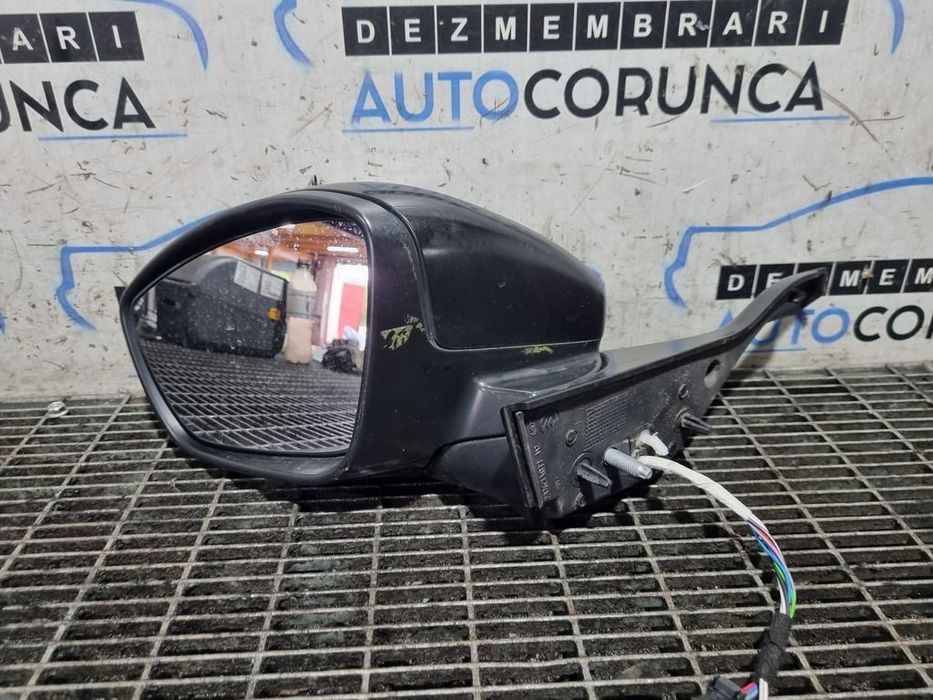 Oglinda stanga Peugeot 2008 Facelift 2016 - 2019 4 Usi Perla Nera Schwarz KTV (1299) ...