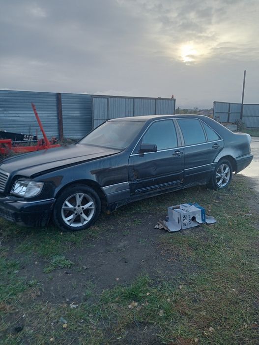 В разборе легендарный Мерседес,  w140