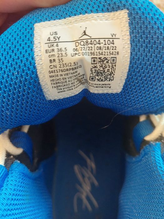 Оригинални джорданки номер 36.5