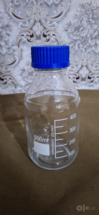 лабораторная бутылка, бутыль для реактивов, 25 мл дан 5 000 мл гача