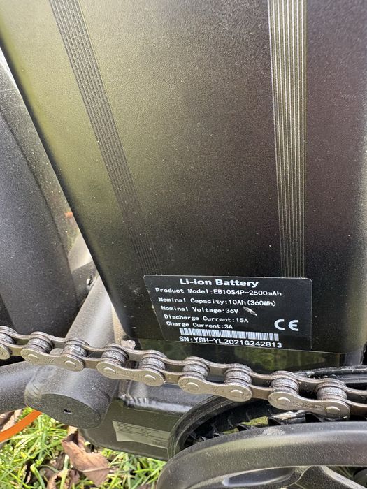 Сгъваем Електрически велосипед 20” с аксесоари.