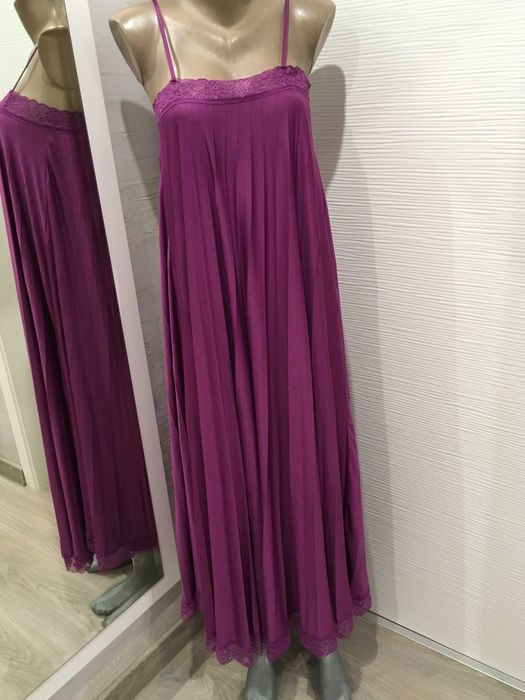 ZARA дълга рокля плисе S