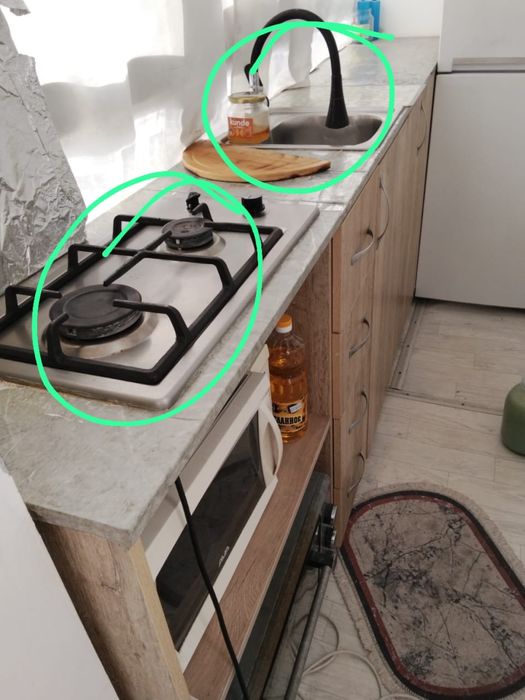 20000 тг барын аласыз газ устынде турган сосын шкаф келып бузып алып к