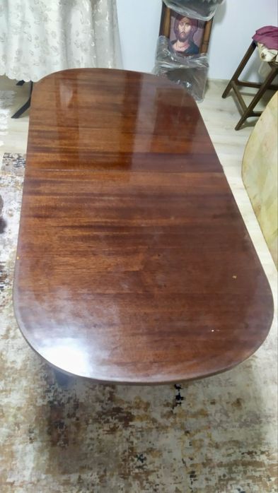 Холна разтегателна дървена маса