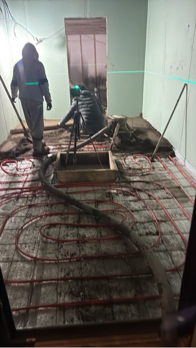 Стяжка полу сухая стяжка