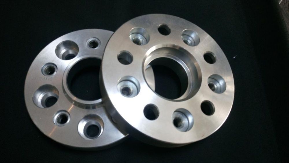 Audi/Mercedes 2 distantieri dubla prindere 5x112 66.5 grosime 30 mm