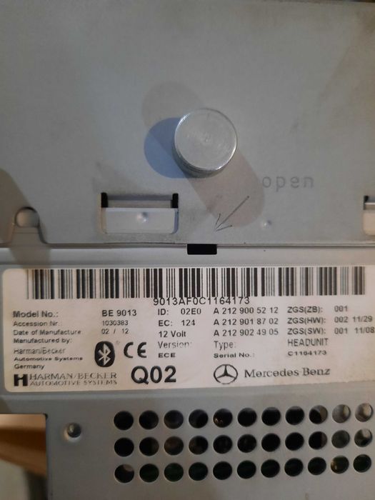 Навигация Mercedes w212