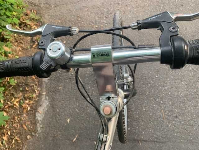 Bicicleta semicursiera city bike ALABAMA GENESIS frane Shimano merge sageata