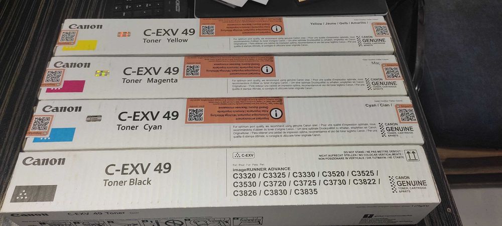 Продаются оригинальные тубы с тонером CANON C-EXV 49