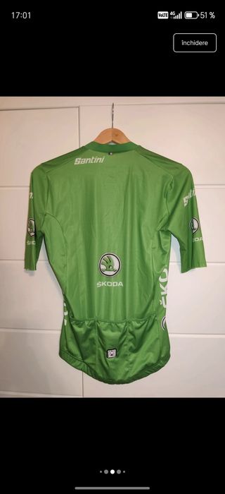 Tricou Santini Aero Race best sprinter tour de france nou