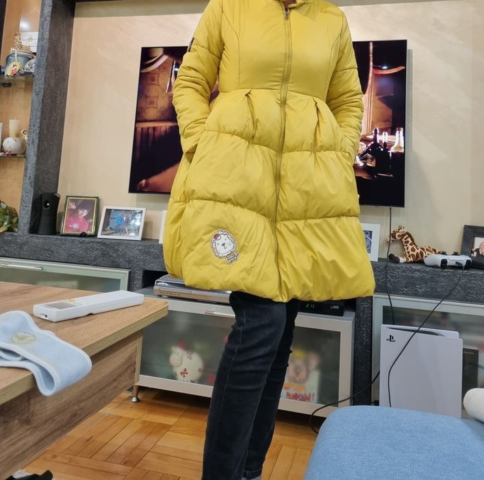 Яке,жълто, гъши пух