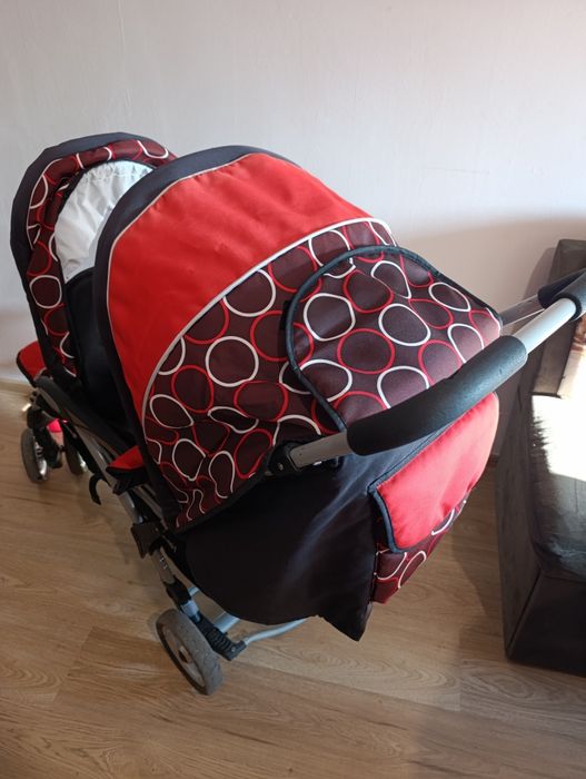 Количка лятна за близнаци