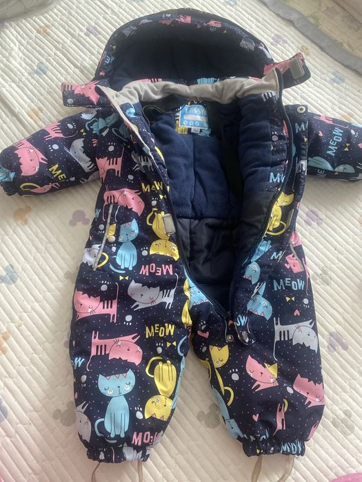 Детский зимний комбинезон