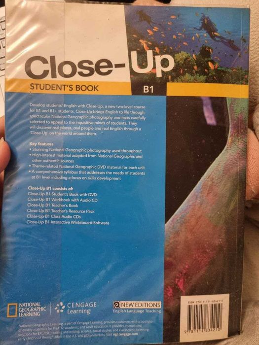 Учебник по английски Close-up, ниво B1