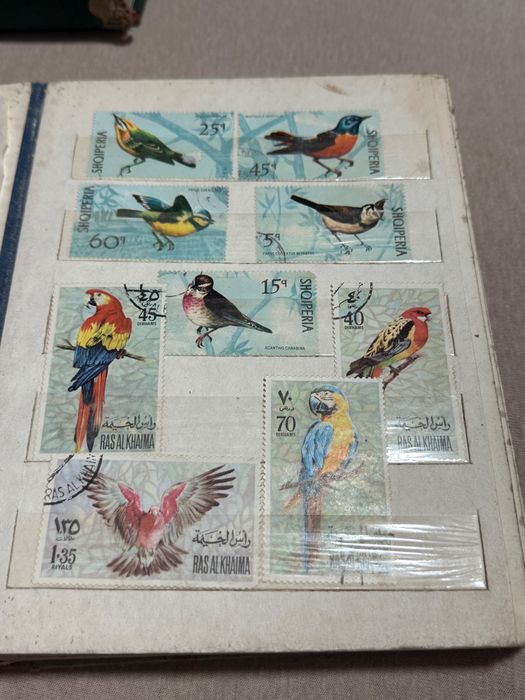 Colecție timbre vechi