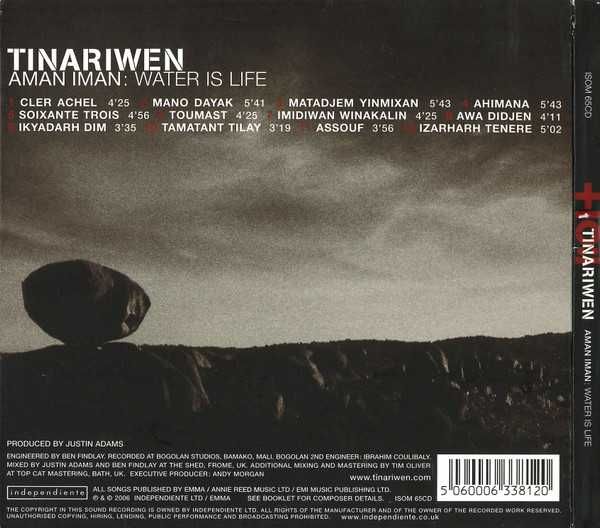 Disc dublu vinil Tinariwen - "Aman Iman" ( 2006 )
