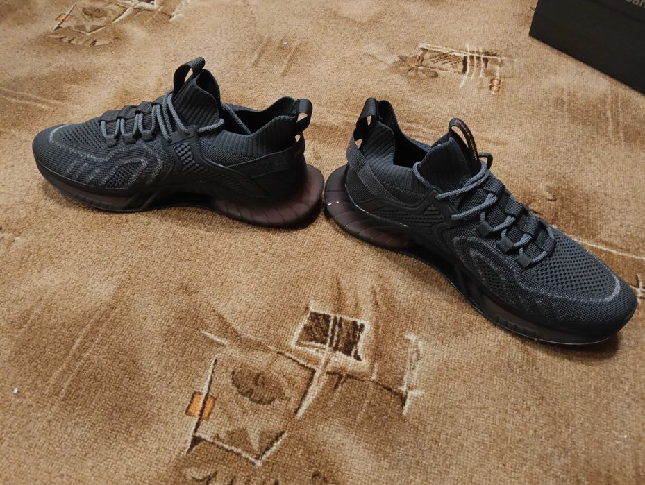 Чисто нови летни Мъжки маратонки Pierre Cardin Сиви, Текстилни, Леки