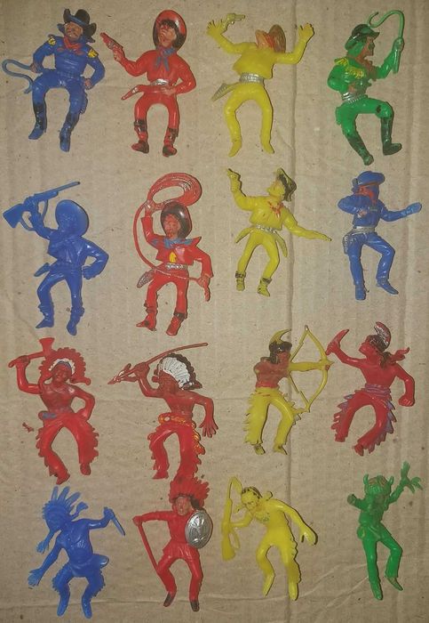 Colectie completa indieni cowboy Jean Hoefler WG