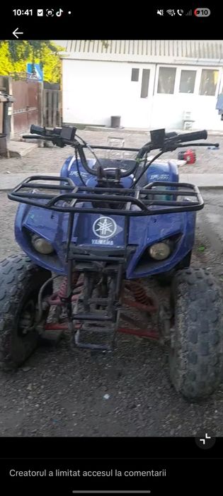 Vând atv de 125cc motor nou pornește si se opreste