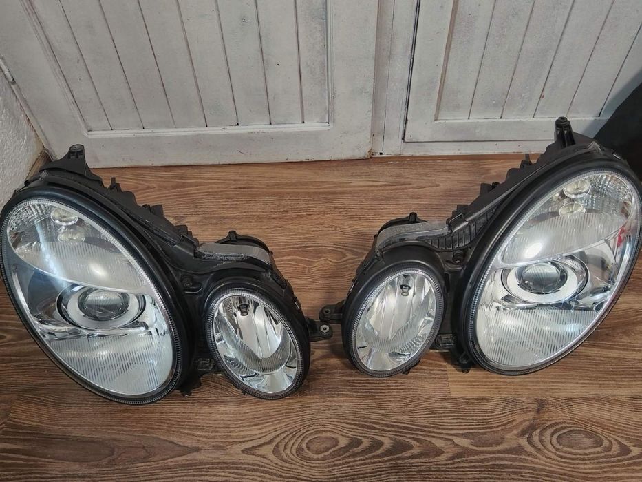 Фарове за Мерцедес W211 би-ксенон завиващи (адаптивни)