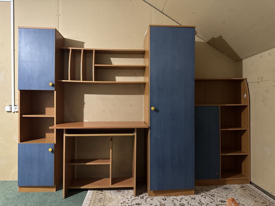 Детский шкаф с партой