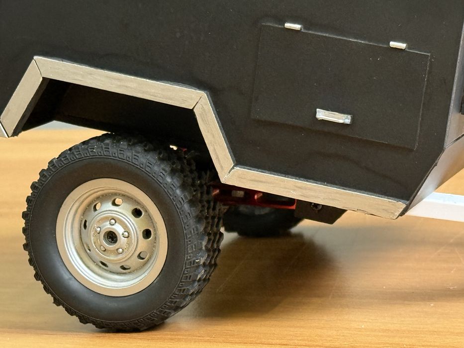 Rc прицеп 1/12 автодом