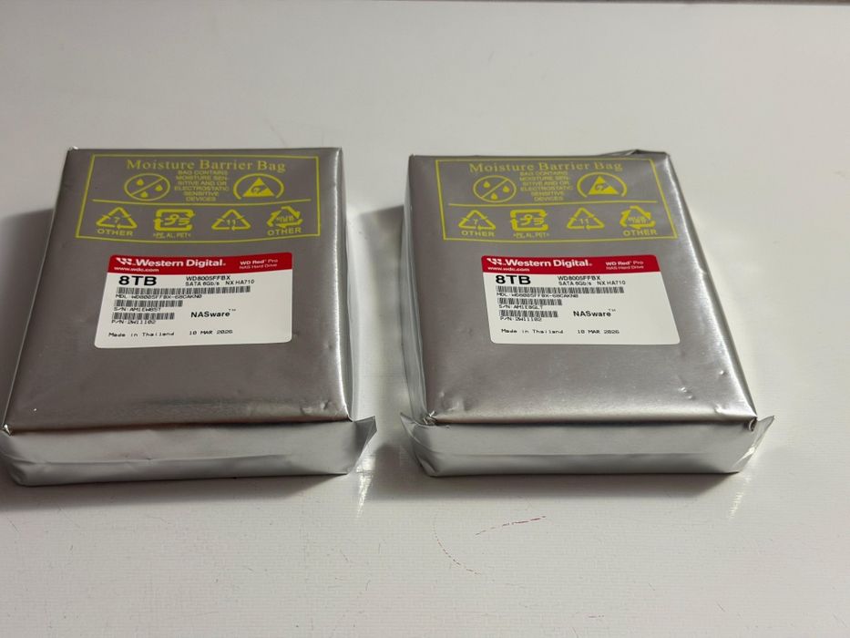 Hard Disk Western Digital Red Pro, 8 TB NAS, SATA-III 6 Gbps (Sigilat)