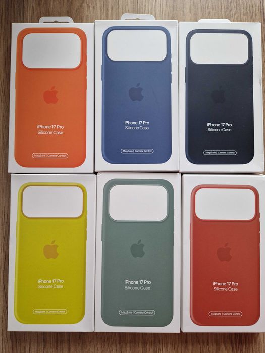 Huse silicon cu MagSafe iphone 17Pro/Max; 15Pro ori 16 sau 14Pro/Max