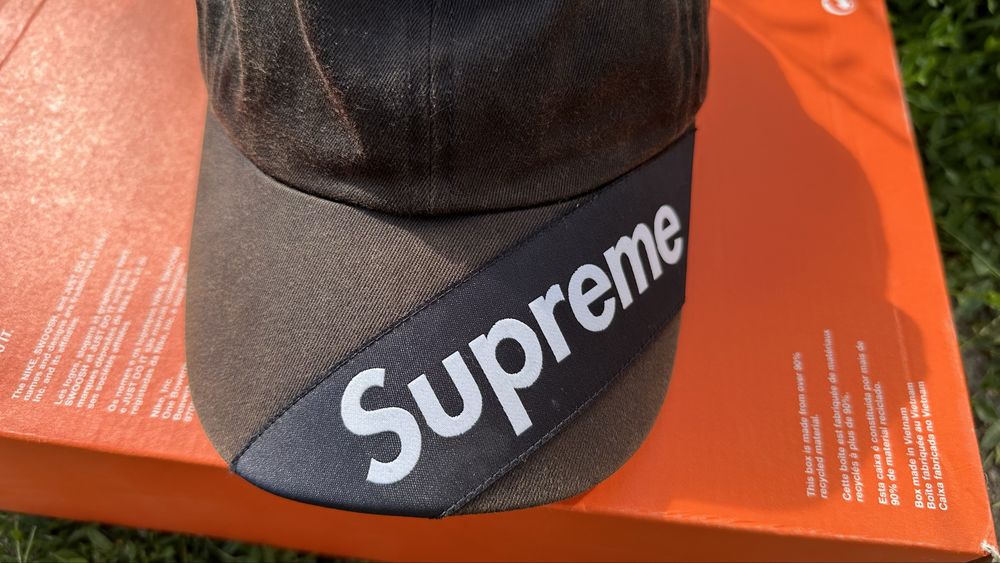 Sapca Supreme Visor Label 6-Panel