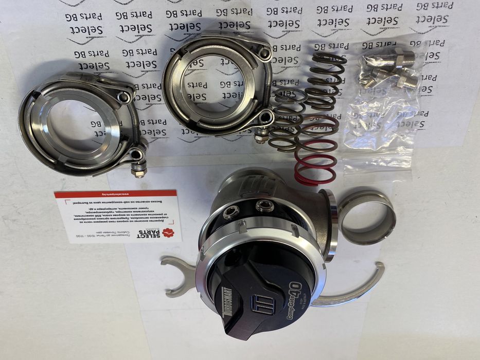Оригинален Turbosmart WasteGate 40mm 1.0 Bar Comp-Gate Black GenV