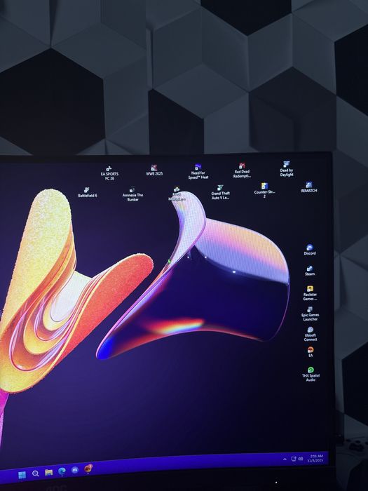 PC Gaming ASUS RX 7600 + Ryzen 7 5800x + 16GB RAM + SSD 2TB