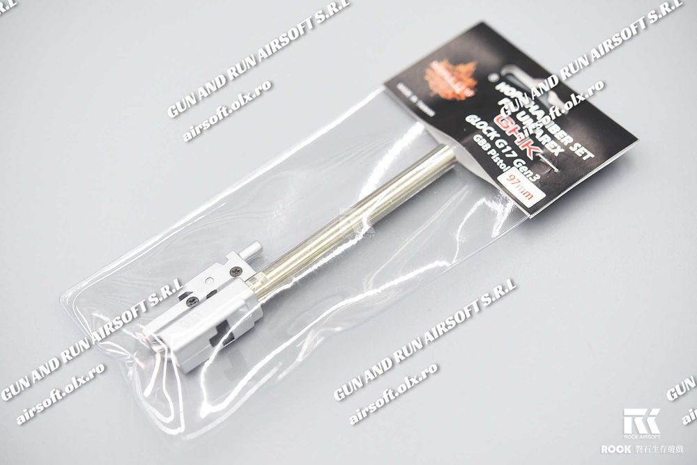 Pistol Airsoft ~MODIFICAT 5J~ Colt 1911 Rail Dual Full Metal Co2 + Gaz