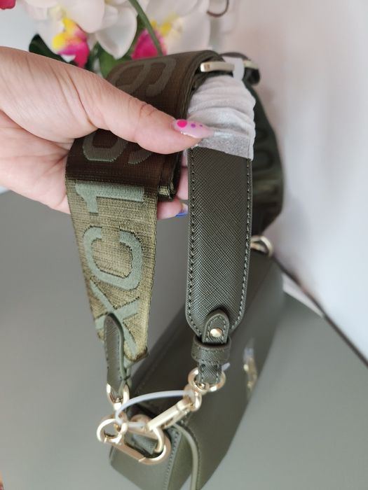 Steve Madden – дамска чанта тип baguette, маслинено зелено