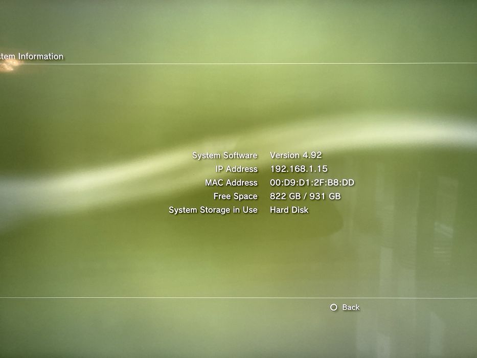 PS3 конзола с волан