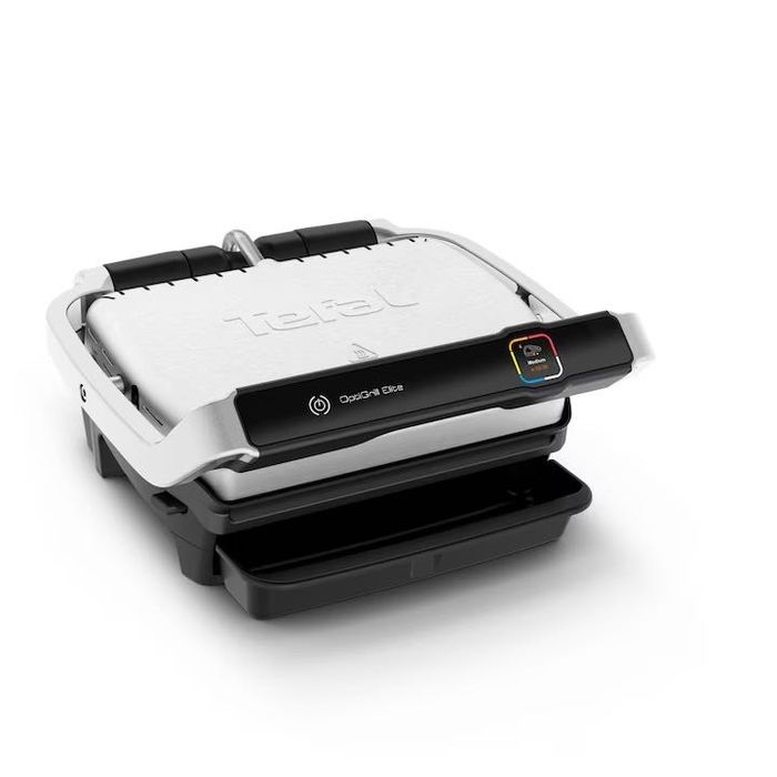 Gratar electric Tefal OptiGrill Elite GC750D30, 2000 W, 12 programe automate