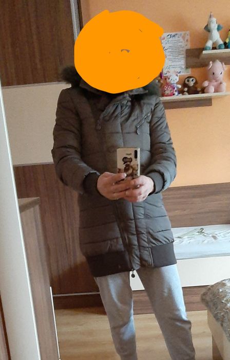 Зимно яке-естествен пух