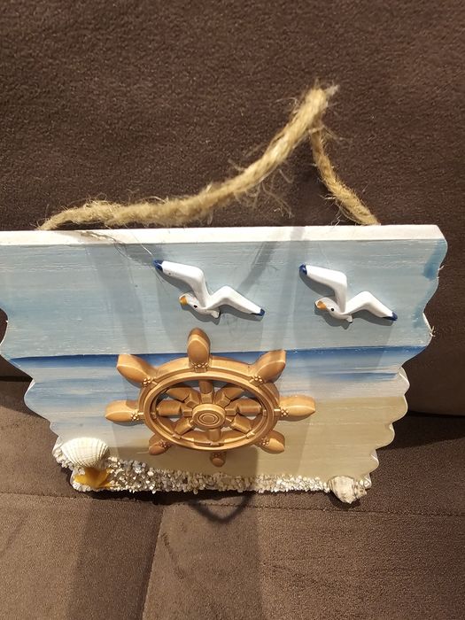 Красива 3D стенна украса с морски мотив