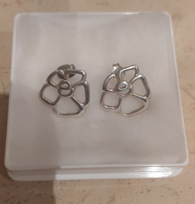 Сребърни обеци-дамски