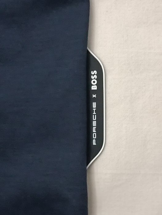 Hugo Boss x Porshe Polo Shirt оригинална тениска L Бос х Порше памучна поло фланелка