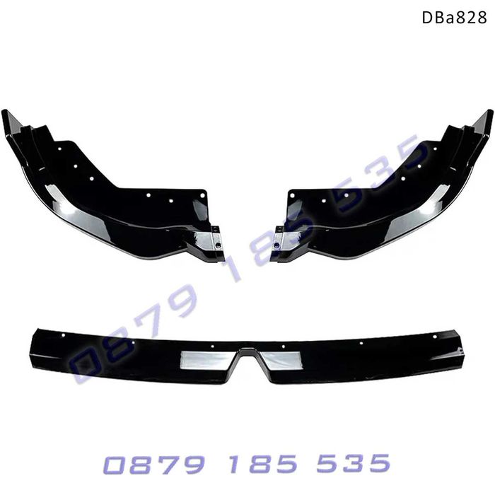 Черен лип спойлер предна броня BMW G20 M 2023+ бмв г20 тунинг визия