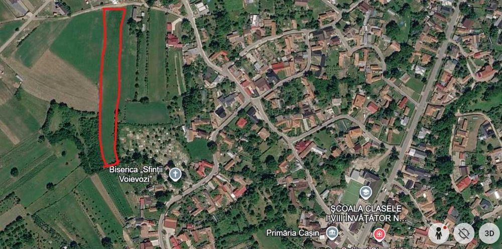 Vand Teren Intravilan - 5.400 mp, Com. Casin, Sat. Casin, jud. Bacau
