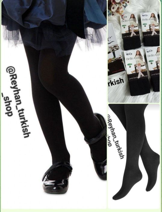 Kolgotki gladkiye bambuk chyorniy beliy siniy rozoviy krasniy svet