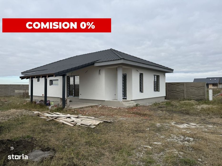 Casa individuala, 4 camere, 105 utili, 580 teren, Sanmihaiu Roman