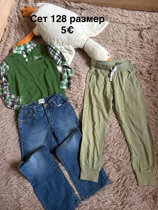 Детски дрешки за момче размер 128 и 134