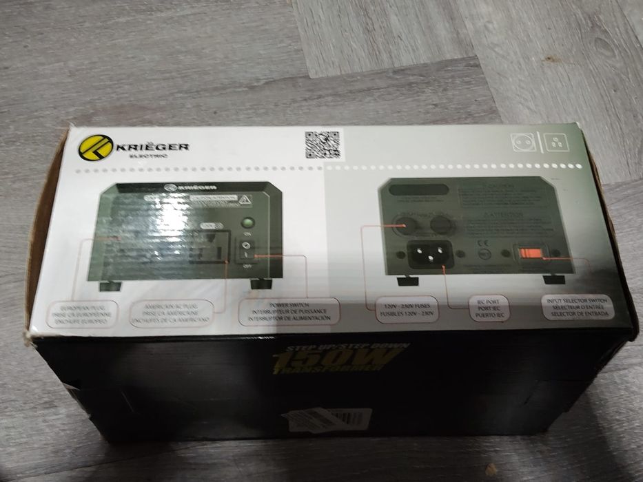 Transformator de tensiune 150 W 110/120 v pana la 220/240 v