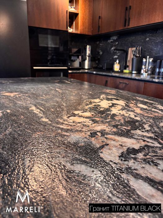 ГРАНИТ фаши/плочи/стъпала Titanium Black