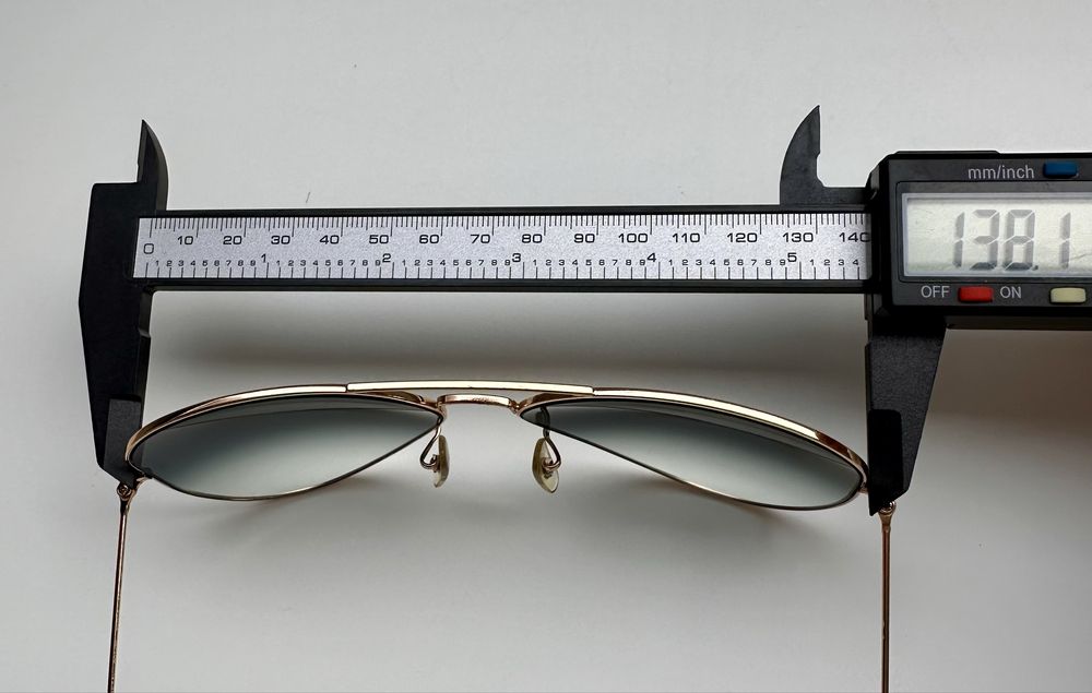 Ray-Ban RB3025 Aviator 62-14 Blue Gradient Mirror;Italy;отлични