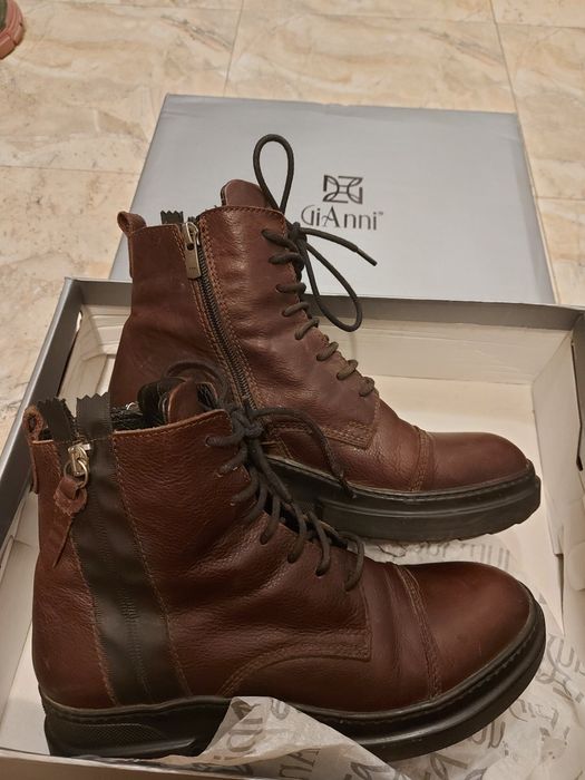 Дамски боти естествена кожа на Gianni/ Джианни,  39 номер