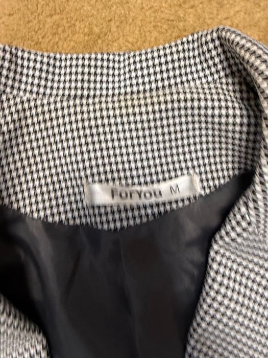 Пиджак в клетку размер 42-44