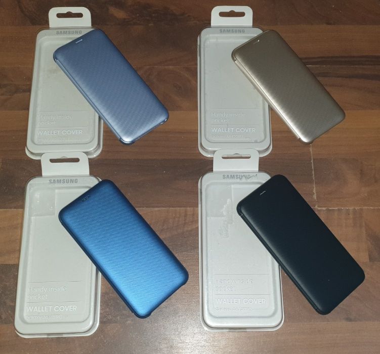 Husa flip smart activa originala Samsung Wallet Cover A6 2018 A600